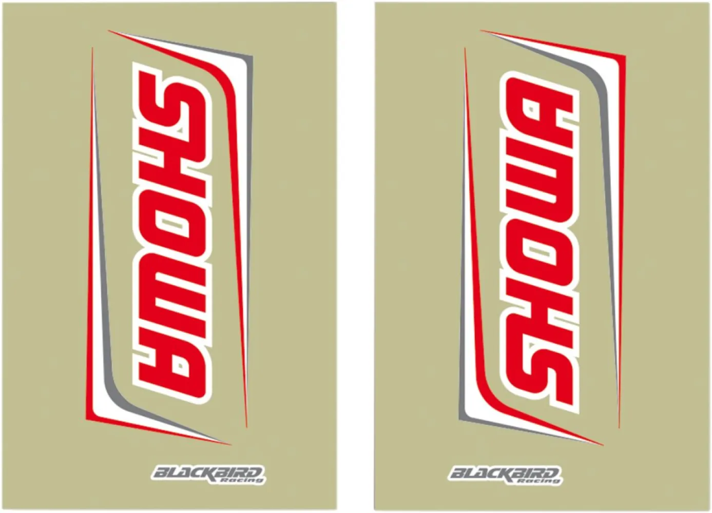 BLACKBIRD RACING - FORK STICKERS SHOWA17 - 43202047