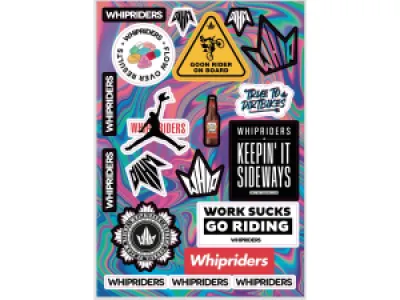 BLACKBIRD RACING - DECAL LOGO WHIPRIDERS SHEET - 43202589