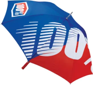 100% - UMBRELLA 100% OFFICIAL BL/RD - 95010133