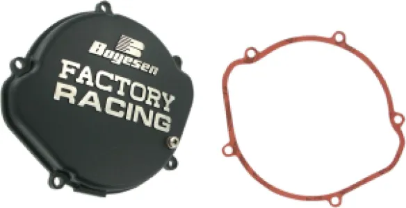 BOYESEN - CLUTCH CVR CR125 BLK - CC01AB