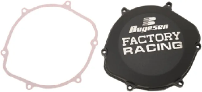 BOYESEN - CLUTCH CVR CR250 BK 02-07 - CC02AB
