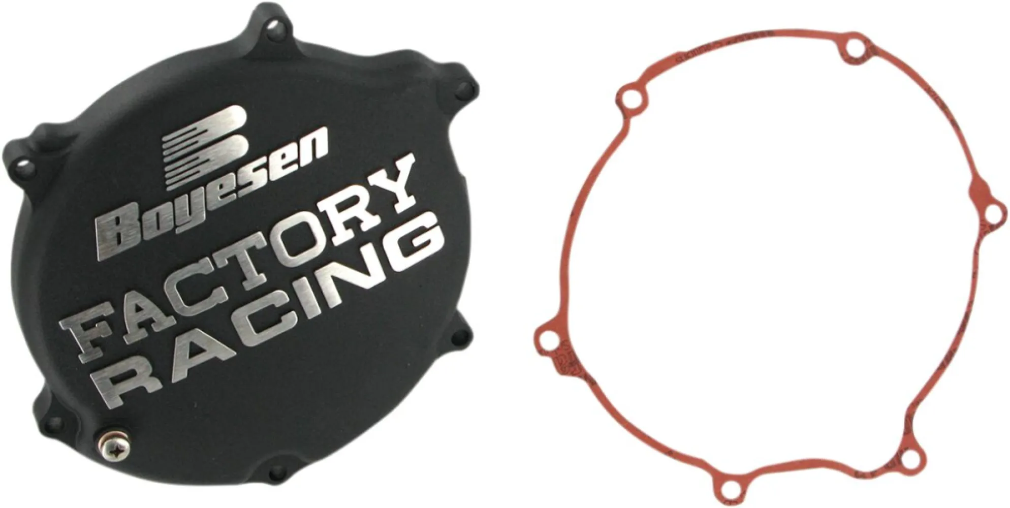 BOYESEN - CLUTCH COVER KX125 BLK - CC11AB