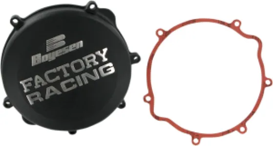 BOYESEN - CLUTCH CVR RM250 BLK - CC22B