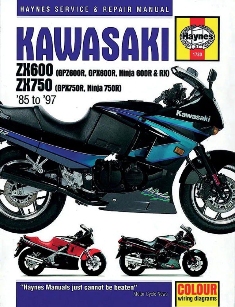 HAYNES - MANUAL KAW ZX600 NINJA - HM1780