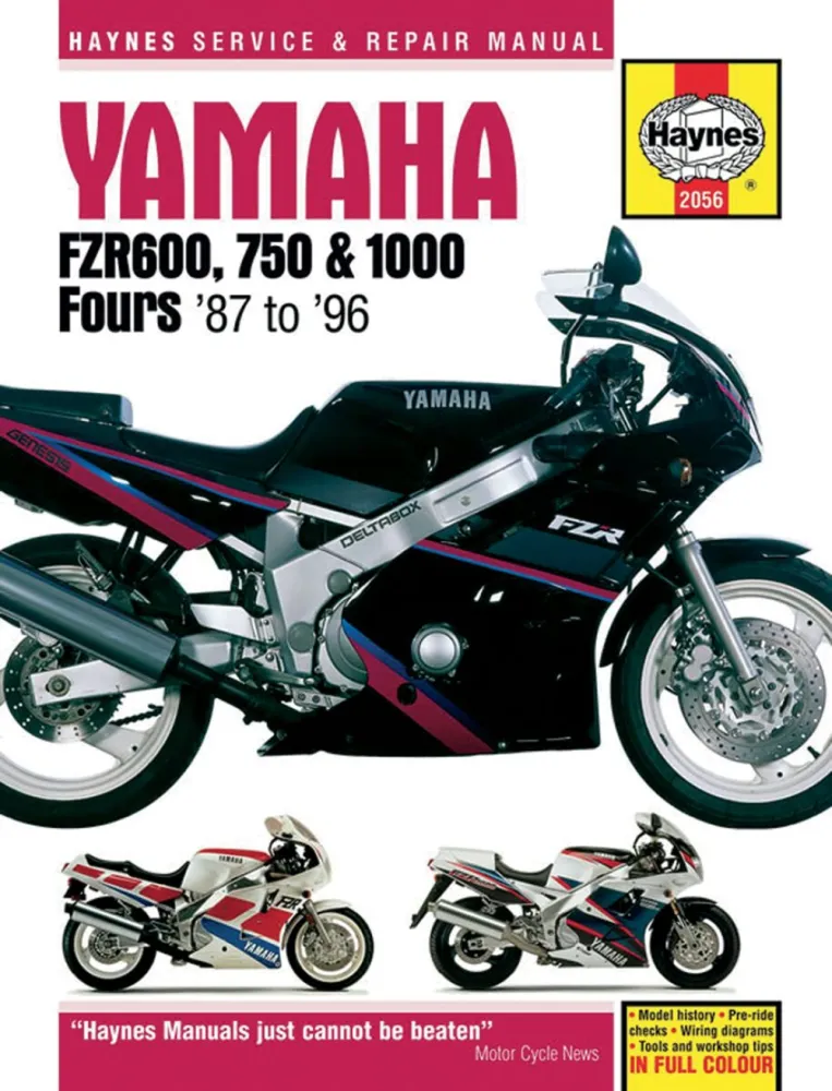 HAYNES - MANUAL FZR600/750/1000 - HM2056