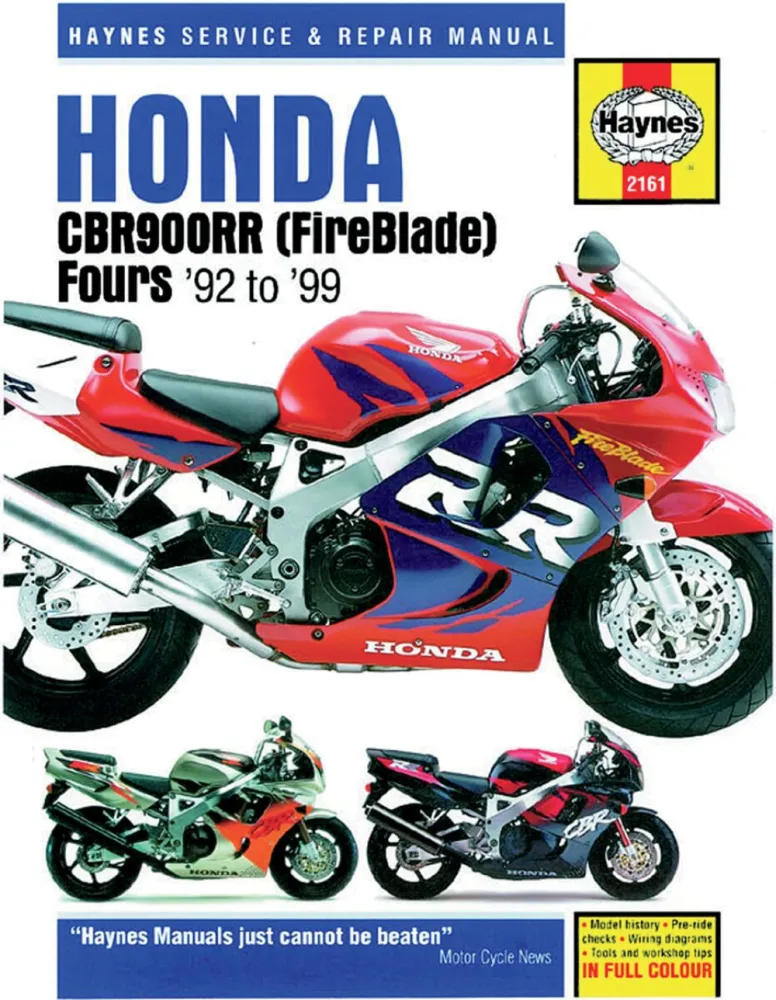 HAYNES - MANUAL HON CBR900RR - HM2161