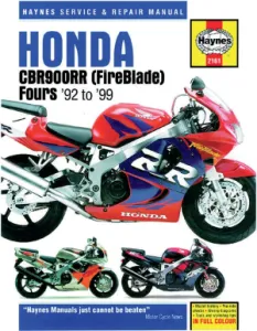 HAYNES - MANUAL HON CBR900RR - HM2161