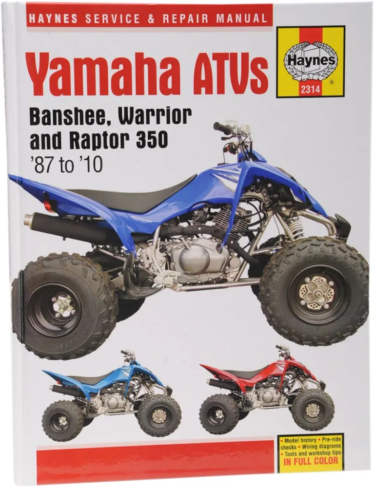 HAYNES - MANUAL YFM350X/YFZ350 - HM2314