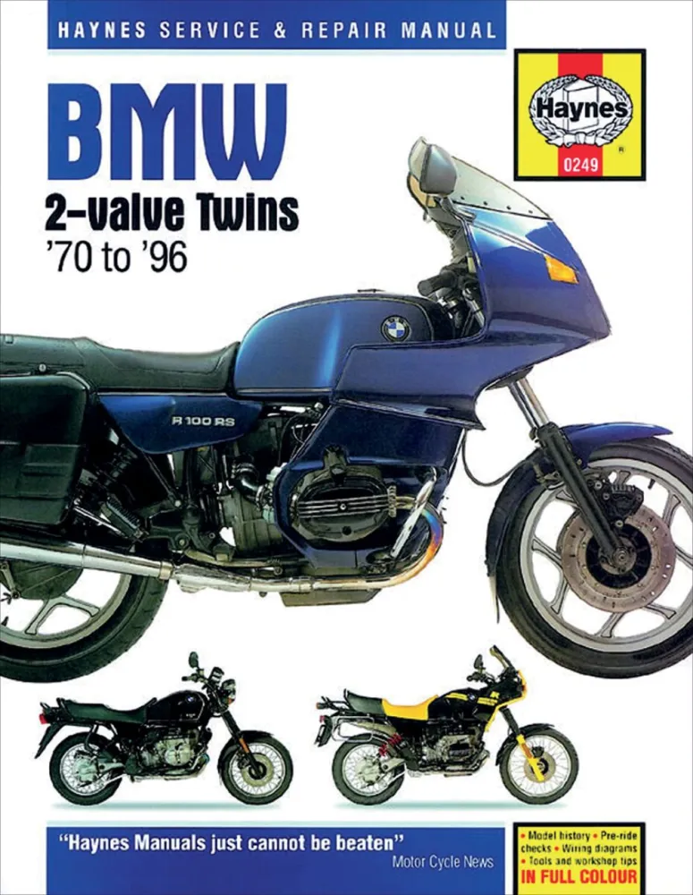HAYNES - MANUAL BMW 2-VALVE TWINS - HM249