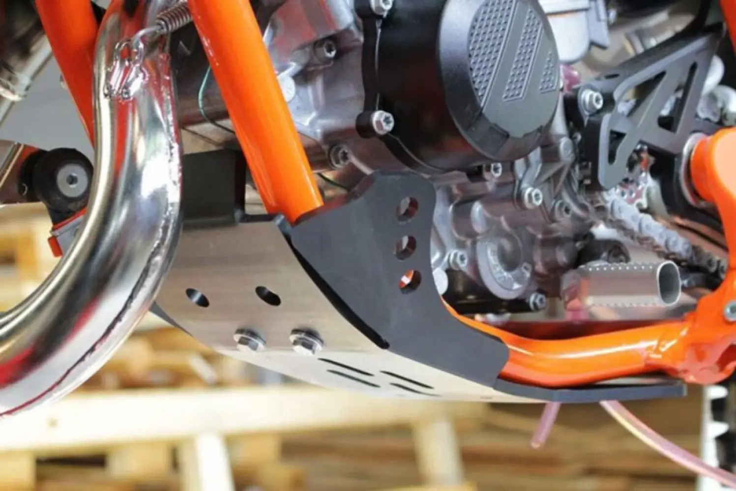 AXP RACING - SKID PLATE 6MM SX/TC/MC85 BK - 05061991