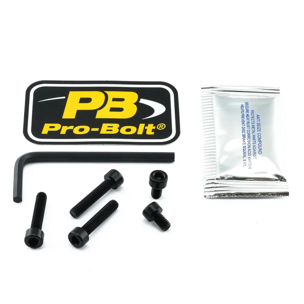 PRO BOLT - BOLT KIT FUEL CAP BLACK - 07040076