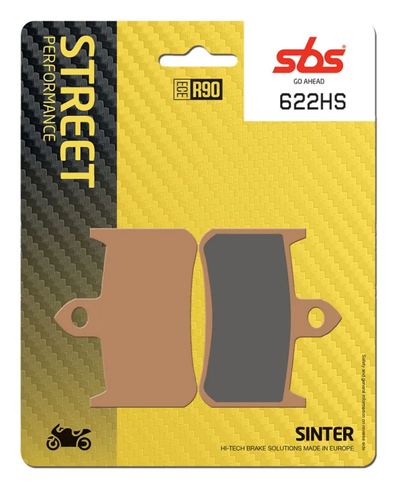 SBS - BRAKE PAD SINT FR - SBS622HS