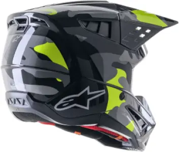 ALPINESTARS(MX) - HELMET SM5 ROV2 GY/YLW M - 01108395