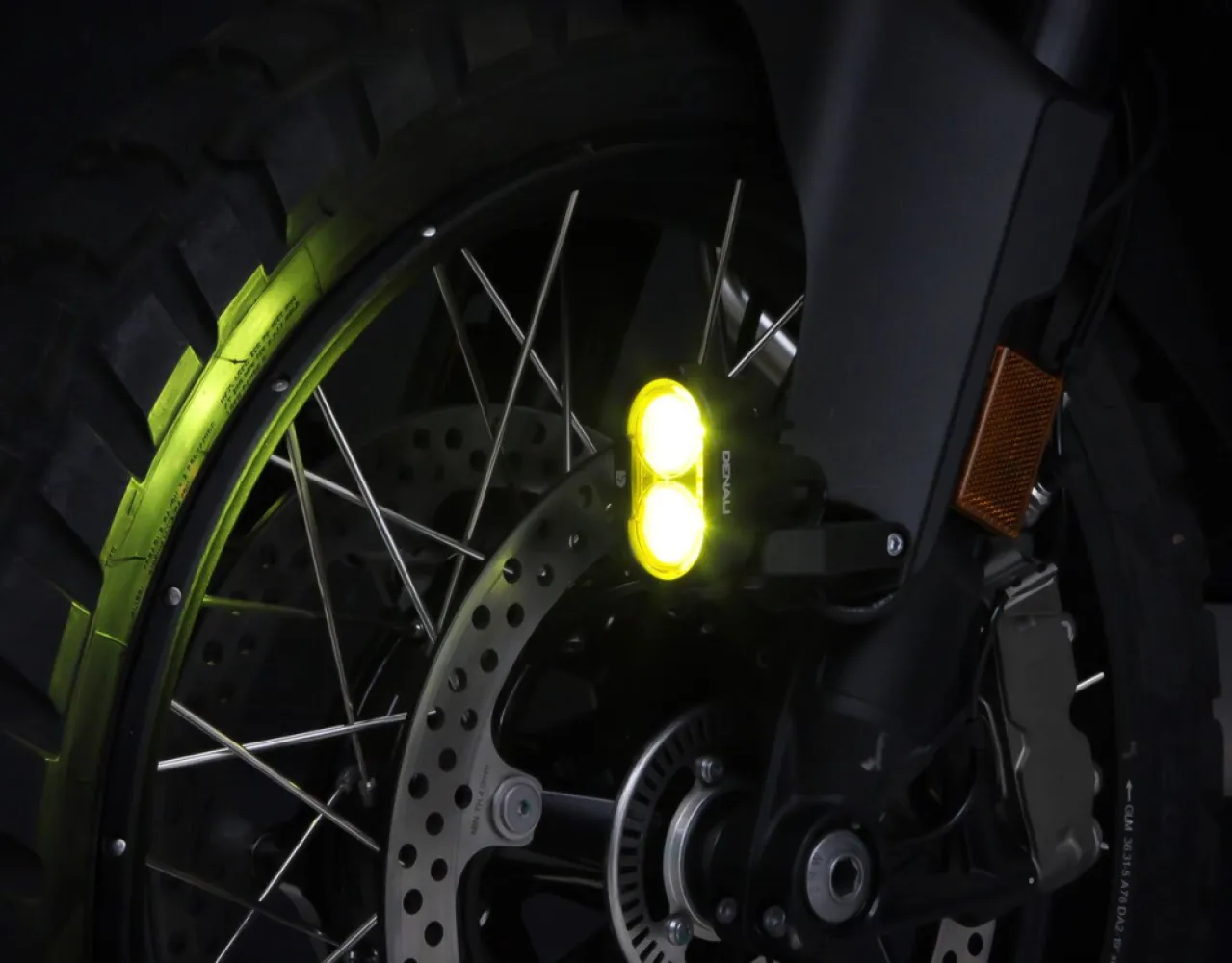 DENALI - DL2 LIGHT POD FLOOD YELLOW - 20012995