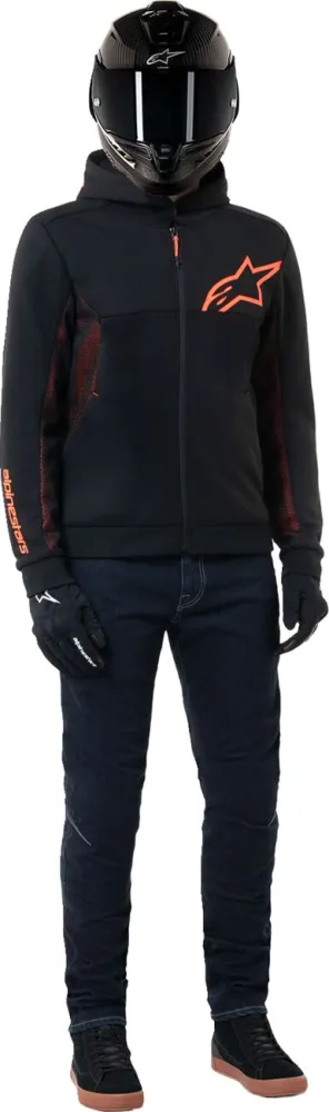 ALPINESTARS (ROAD) - JACKET/HOODIE CHROME AIR BLK/R - 28207100