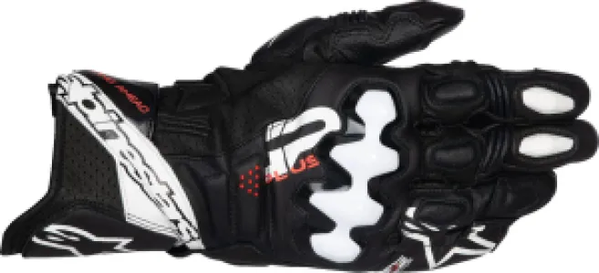 ALPINESTARS (ROAD) - GLOVE GP+ R V3 LTHR BLK/WHT L - 33200761