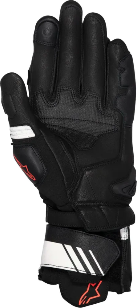 ALPINESTARS (ROAD) - GLOVE GP+ R V3 LTHR BK/WT/RD S - 33200764