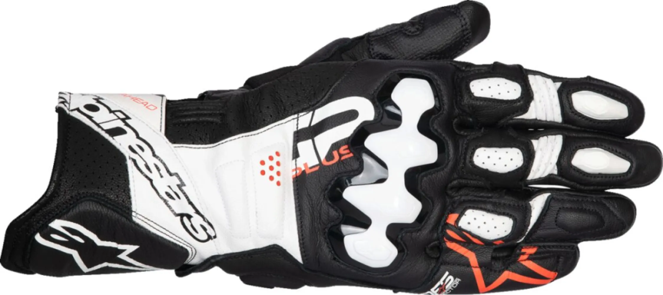ALPINESTARS (ROAD) - GLOVE GP+ R V3 LTHR BK/WT/RD S - 33200764