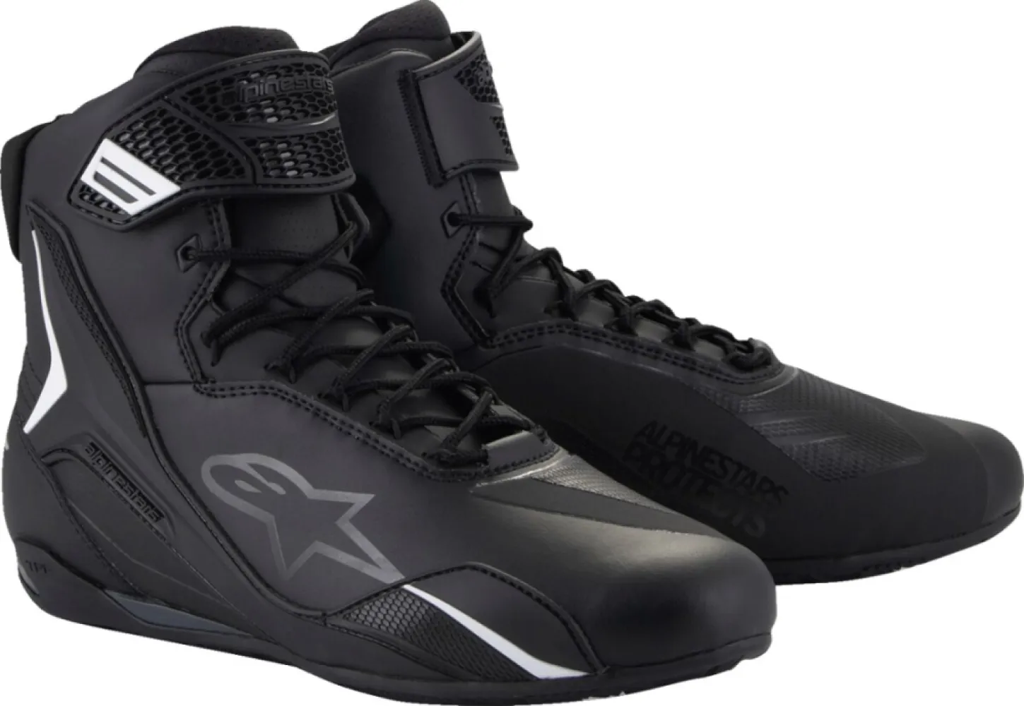 ALPINESTARS (ROAD) - SHOE FASTER V4 BLK 7 - 34053653