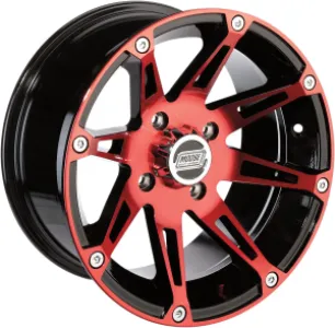 MOOSE OFFROAD FOUR WHEEL - WHEEL 387RD 12X8 4/1564+4 - 02300814