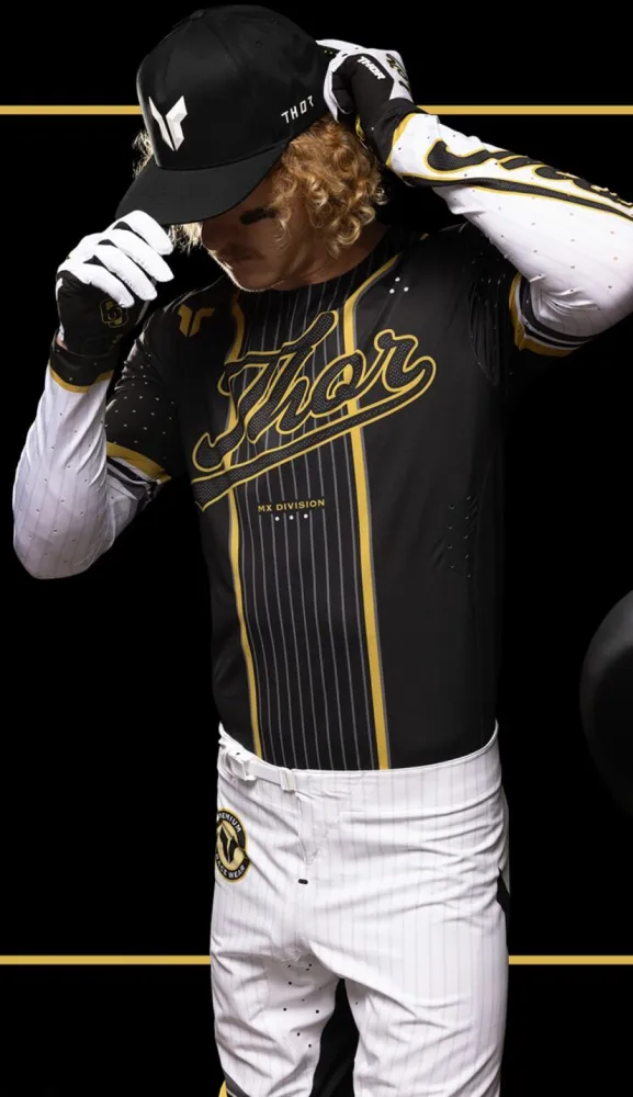 THOR - GLOVES SPORTMODE BALLER BLACK/ - 33308367