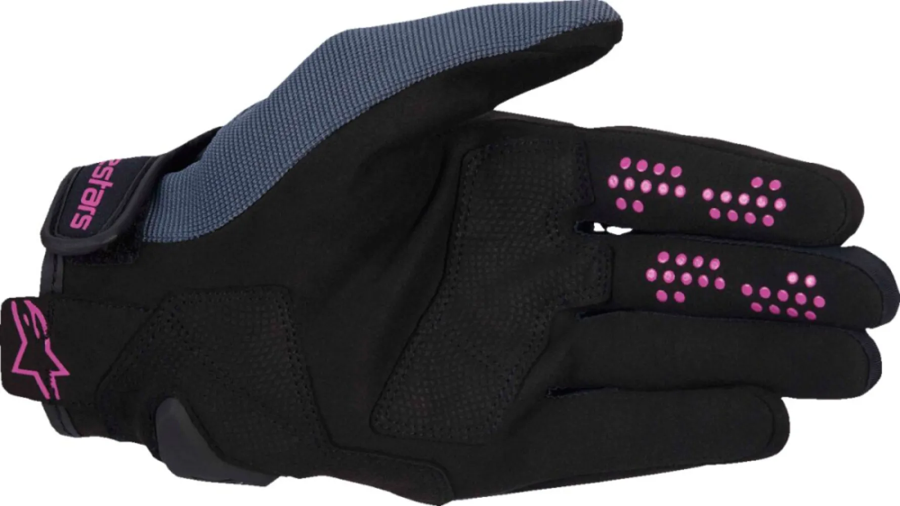 ALPINESTARS (ROAD) - GLOVE STELLA CHROME ASPH BLK/P - 33020969