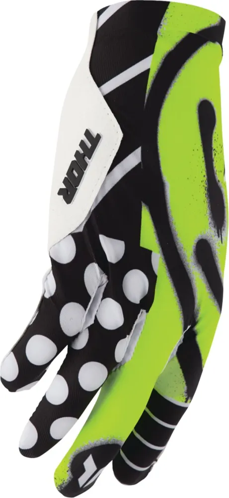 THOR - GLOVES SPORTMODE ANARCHY BLACK - 33308549