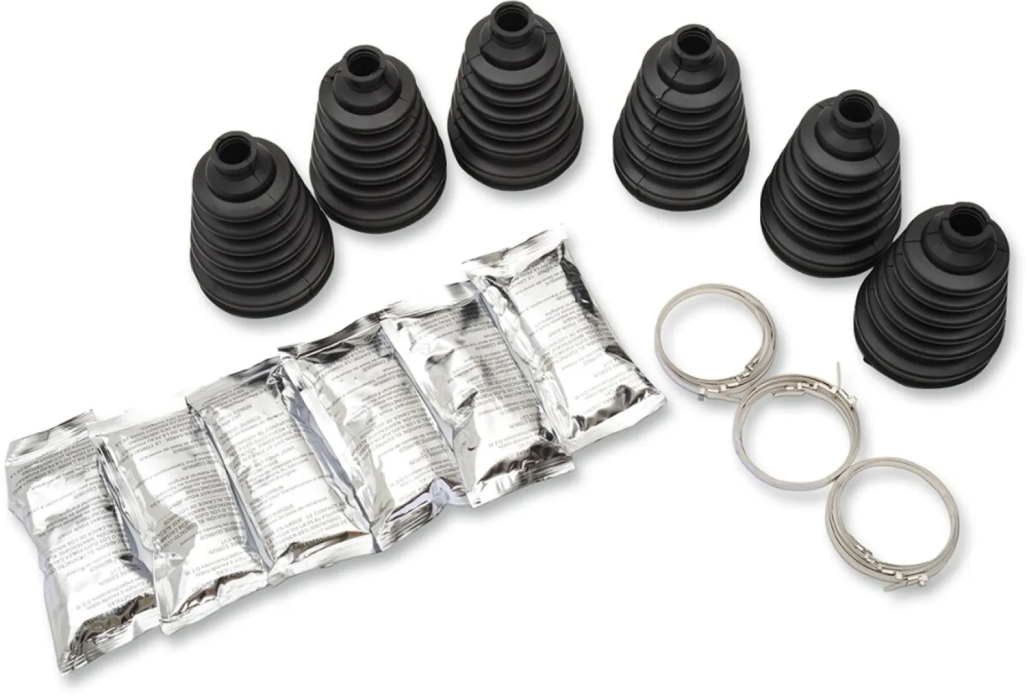 MOOSE OFFROAD FOUR WHEEL - BOOT KIT X I/BO/B MSE 6PK - 02130657