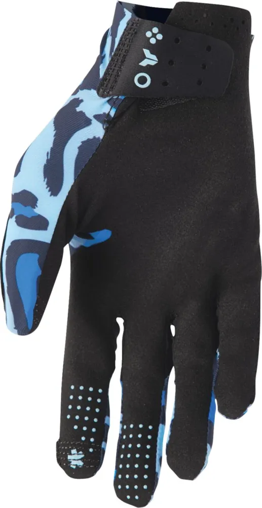 THOR - GLOVES SPORTMODE CHEETAH BLUE/ - 33308582