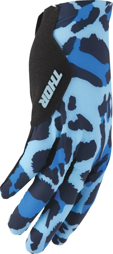 THOR - GLOVES SPORTMODE CHEETAH BLUE/ - 33308584