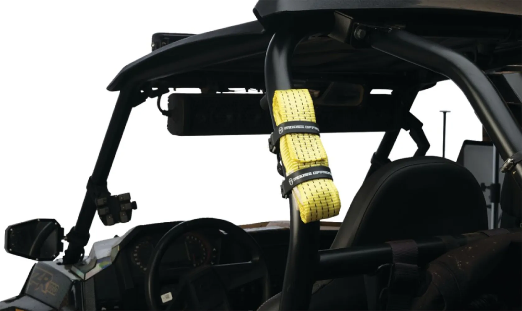 MOOSE OFFROAD HARD-PARTS - MULTI-PURPOSE TPU STRAP BLK 20 - 39200533