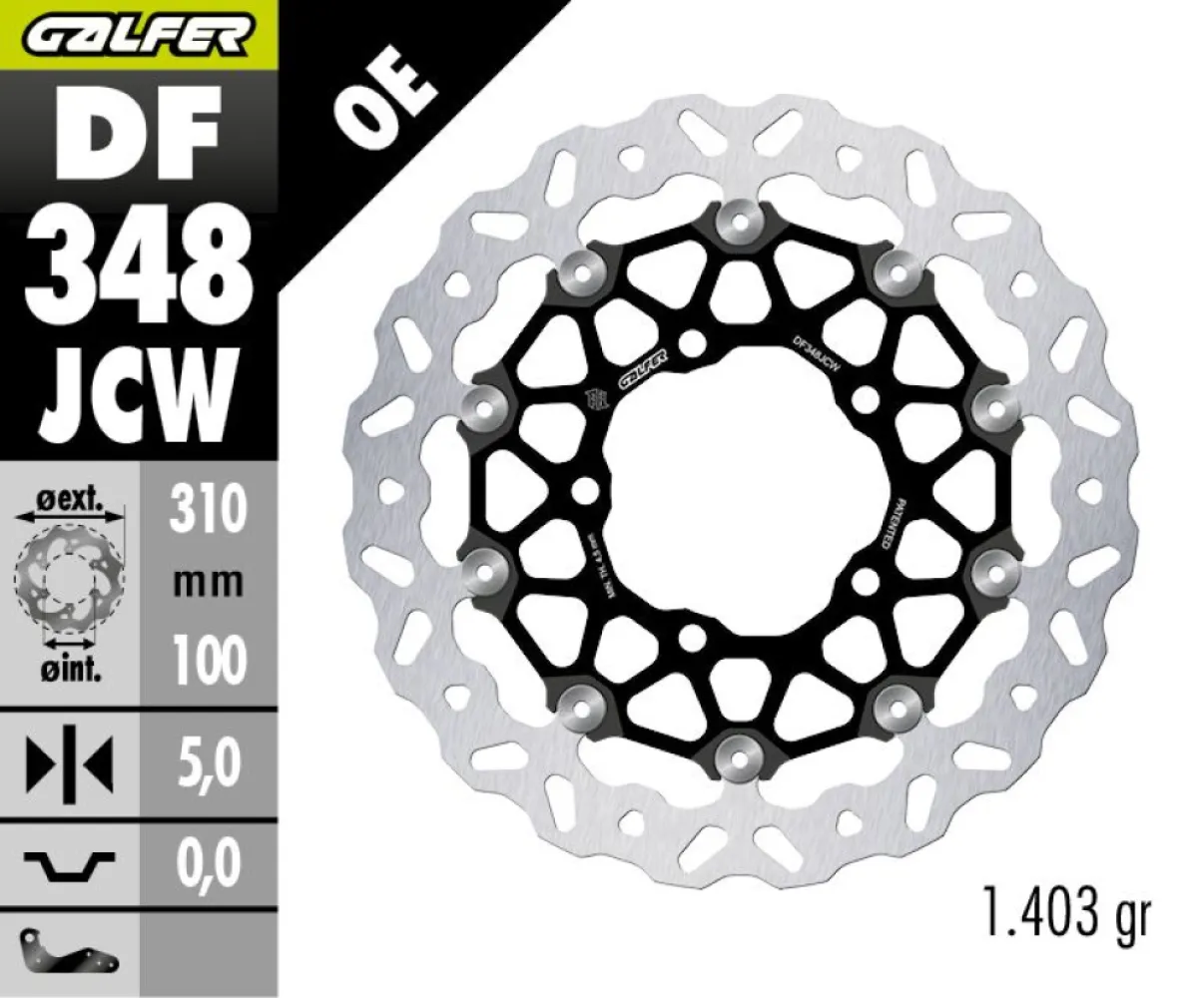 GALFER - BRAKE DISC WAVE FLOATECH - 17104825