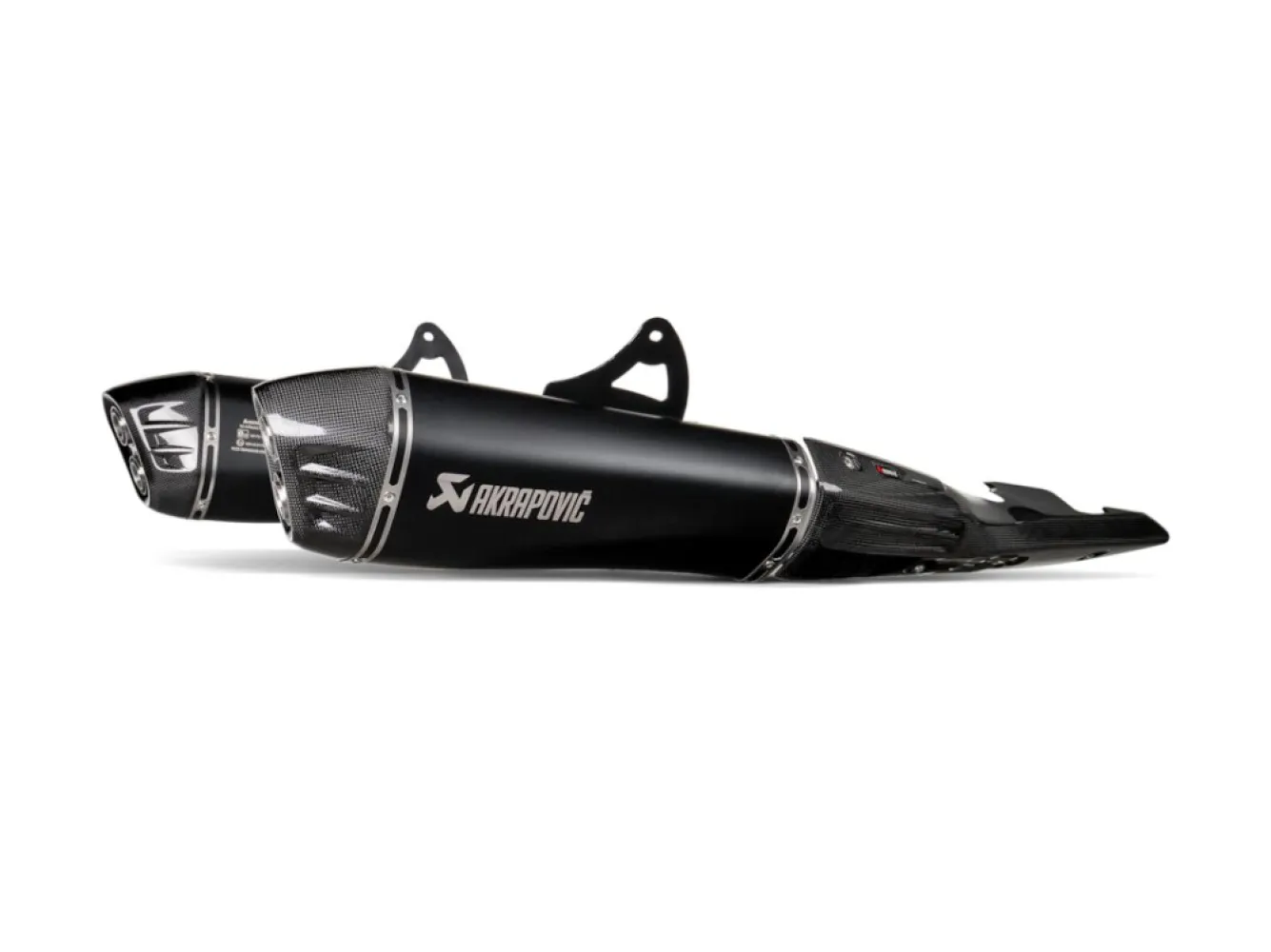 AKRAPOVIC - MUFFLER SLIP-ON TITANIUM/CARBO - 18114838