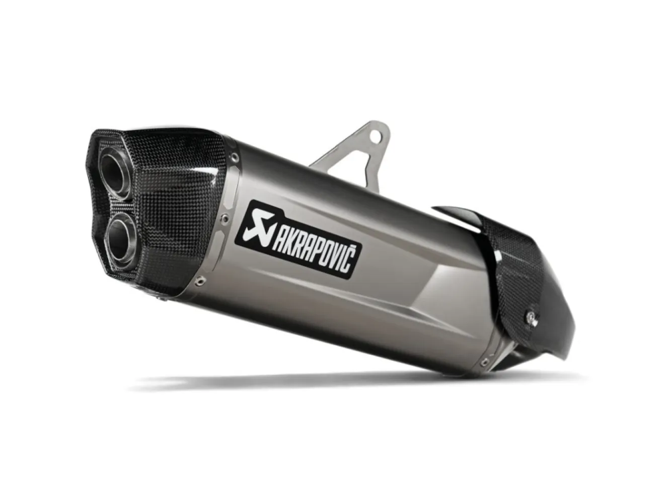 AKRAPOVIC - MUFFLER SLIP-ON TITANIUM/CARBO - 18114885