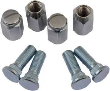 MOOSE OFFROAD HARD-PARTS - WHEEL STUD/NUT KIT MSE - 02130735