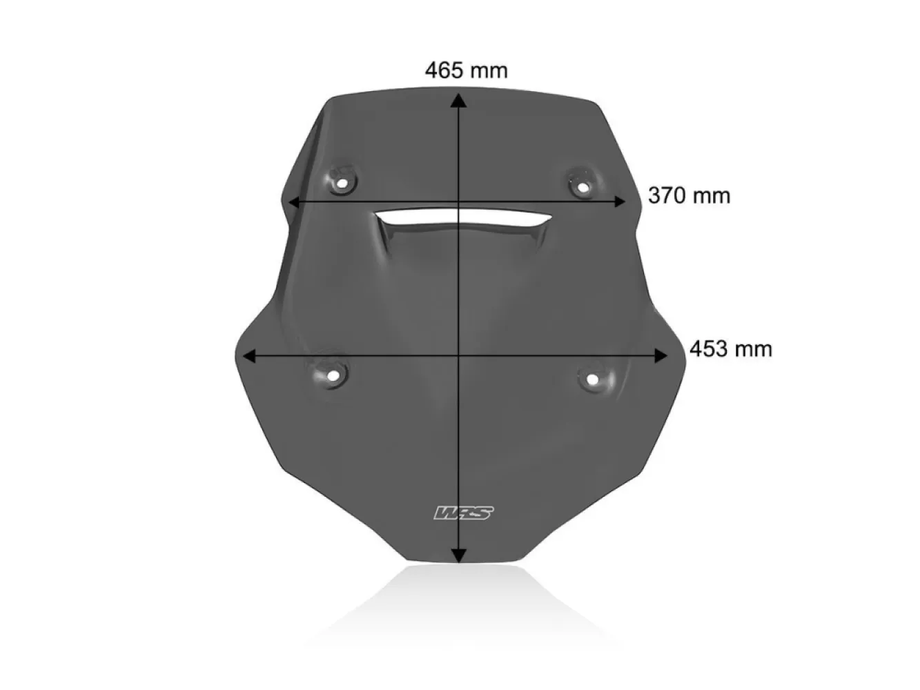WRS - WINDSCREEN STANDARD CFMOTO 800 - 23121409