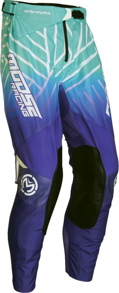 MOOSE OFFROAD SOFT-GOODS - PANTS SAHARA PURPLE/TURQ 28 - 290111428