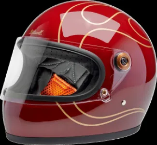 BILTWELL - HELMET GRINGO S GLOSS GRNT RD  - 010118377
