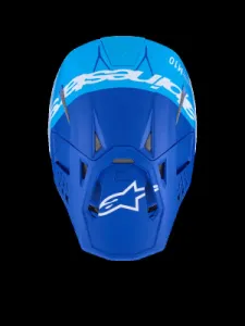ALPINESTARS(MX) - HELMET S-M10 FLOOD BLUE/BLK-CA - 01109040