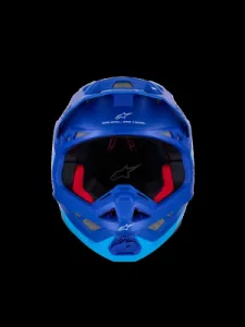 ALPINESTARS(MX) - HELMET S-M10 FLOOD BLUE/BLK-CA - 01109040