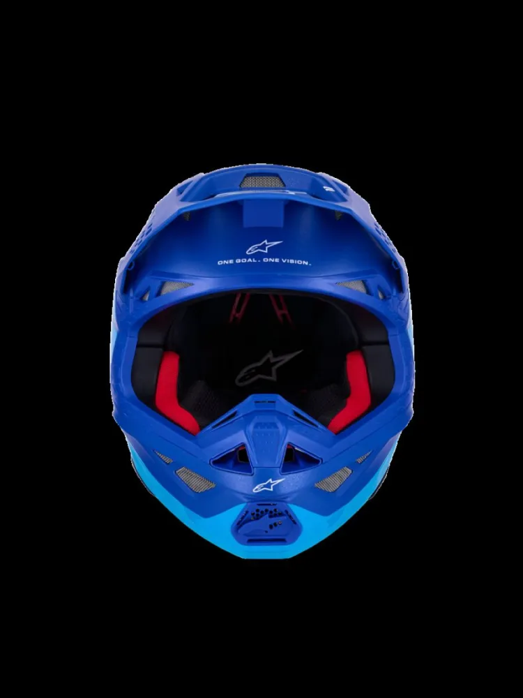 ALPINESTARS(MX) - HELMET S-M10 FLOOD BLUE/BLK-CA - 01109043