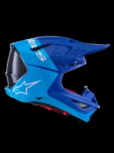 ALPINESTARS(MX) - HELMET S-M10 FLOOD BLUE/BLK-CA - 01109044