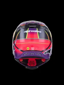 ALPINESTARS(MX) - HELMET S-M10 ERA PINK/VIO/YL X - 01109049