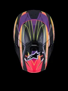 ALPINESTARS(MX) - HELMET S-M10 ERA PINK/VIO/YL X - 01109049