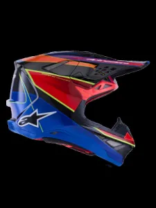 ALPINESTARS(MX) - HELMET S-M10 ERA BLUE/RED/YL M - 01109053