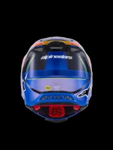 ALPINESTARS(MX) - HELMET S-M10 ERA BLUE/RED/YL 2 - 01109056