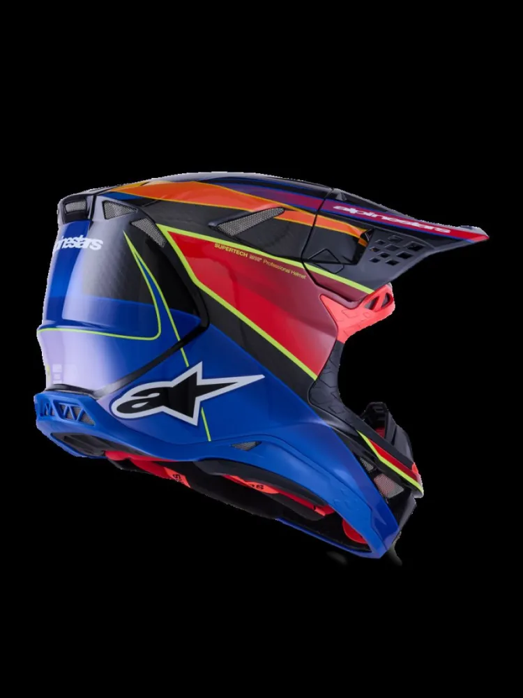 ALPINESTARS(MX) - HELMET S-M10 ERA BLUE/RED/YL 2 - 01109056