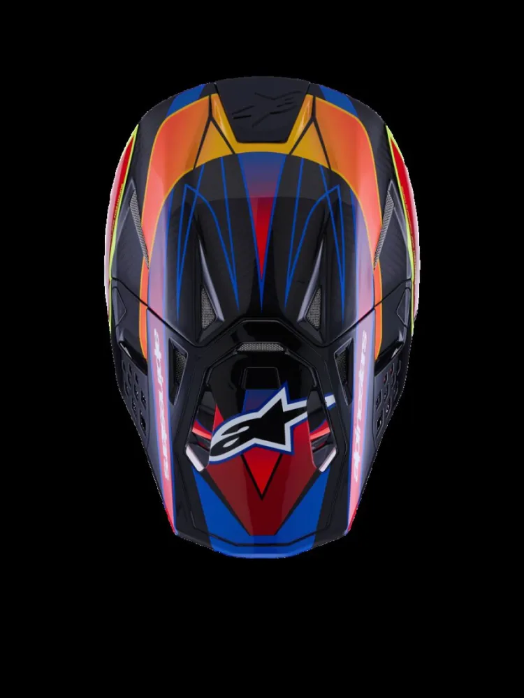 ALPINESTARS(MX) - HELMET S-M10 ERA BLUE/RED/YL 2 - 01109056