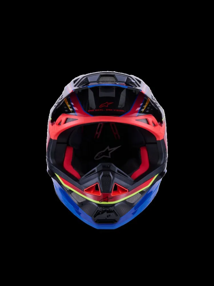 ALPINESTARS(MX) - HELMET S-M10 ERA BLUE/RED/YL L - 01109054