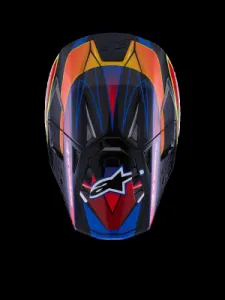 ALPINESTARS(MX) - HELMET S-M10 ERA BLUE/RED/YL L - 01109054